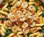 Tomato Spinach Shrimp Pasta Recipe
