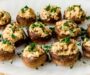 Baked Stuffed Mushrooms with Cream Cheese and Bacon