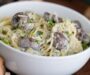 Creamy Mushroom Leek Pasta Recipe
