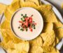 Queso Dip with Tortilla Chips Recipe