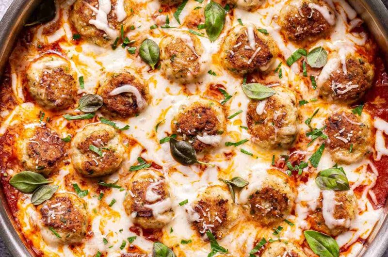 Chicken Parmesan Meatballs