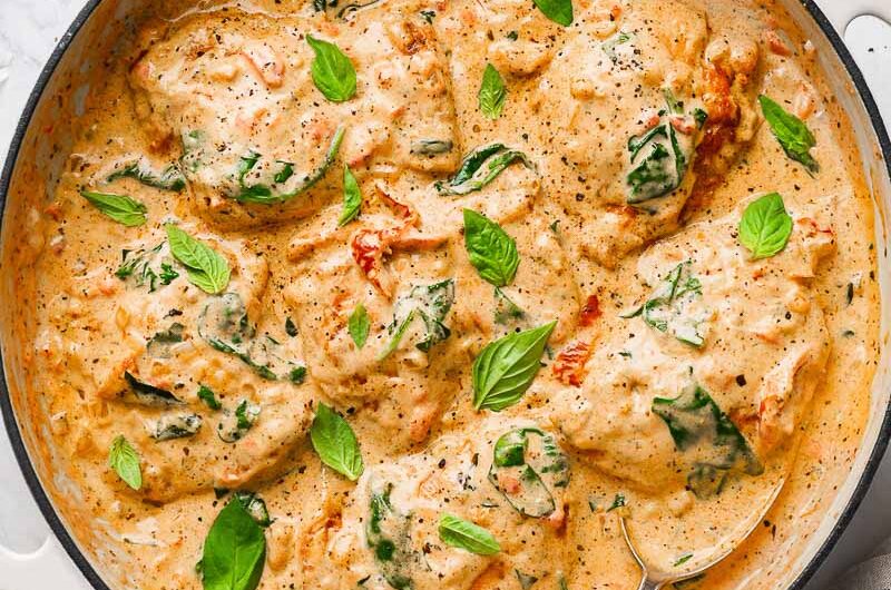Creamy Sun-Dried Tomato Chicken