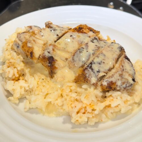 Creamy Cajun Chicken and Rice
