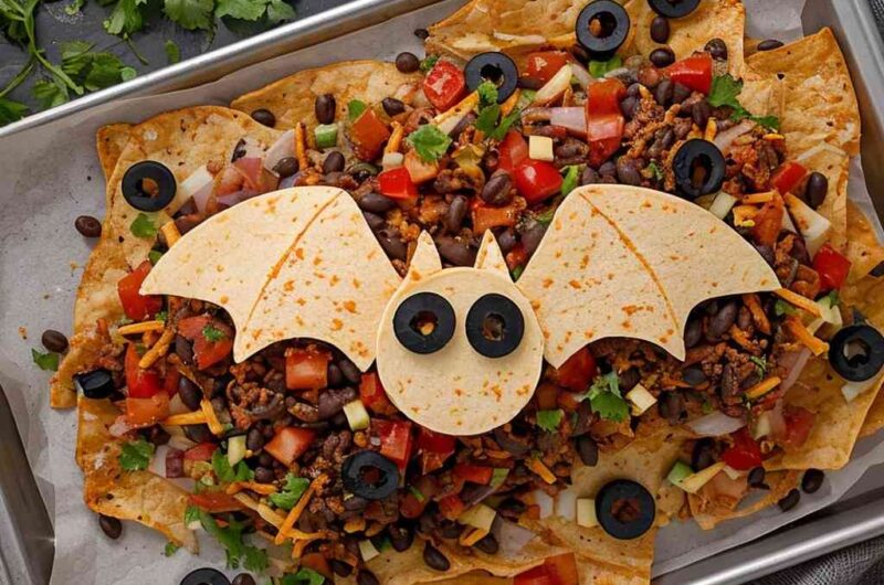 Black Bean Bat Nachos