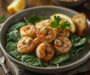 Creamy Garlic Shrimp with Spinach