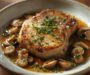 Creamy Mushroom Garlic Pork Chops