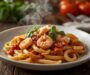 Creamy Tomato Basil Shrimp Pasta