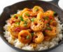 Honey Garlic Shrimp Rice Skillet