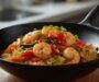 Shrimp and Cauliflower Rice Stir Fry