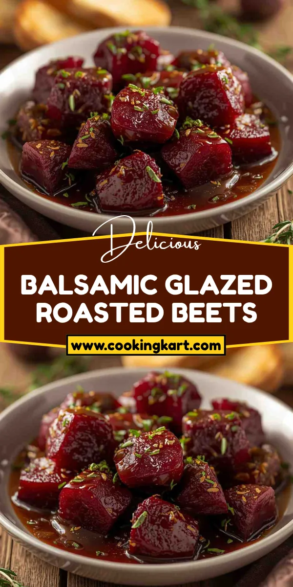 Balsamic Glazed Roasted Beets