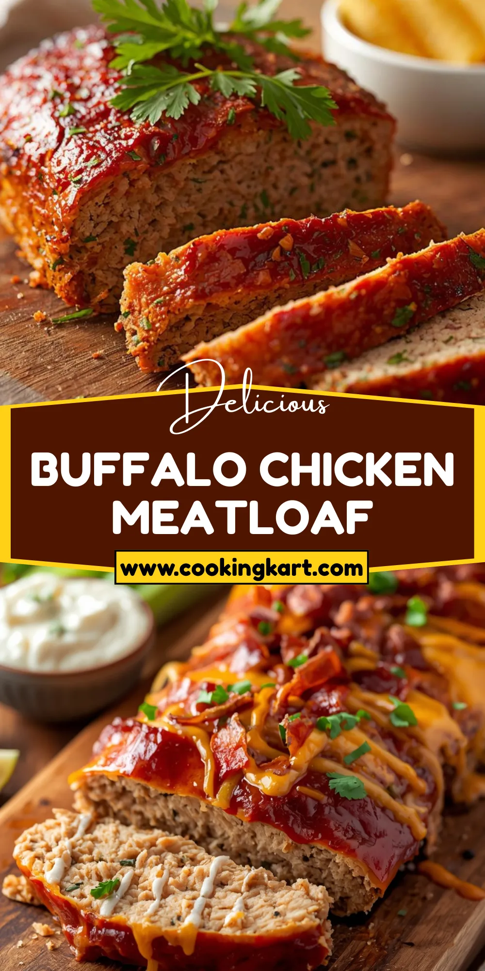 Buffalo Chicken Meatloaf