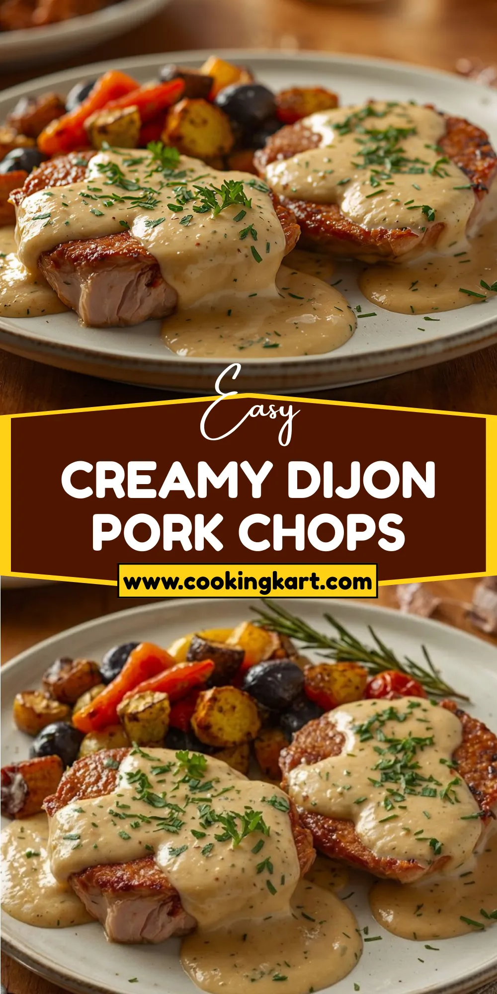 Creamy Dijon Pork Chops