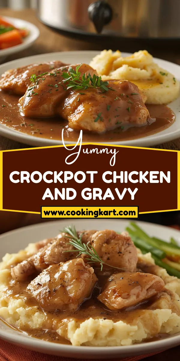 Crockpot Chicken and Gravy