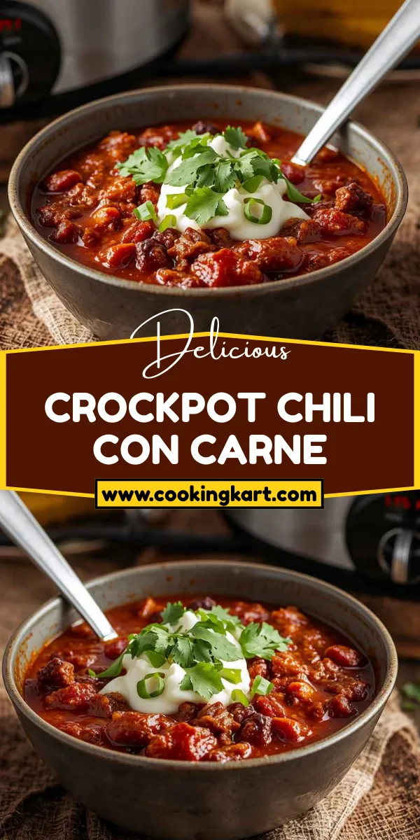 Crockpot Chili Con Carne