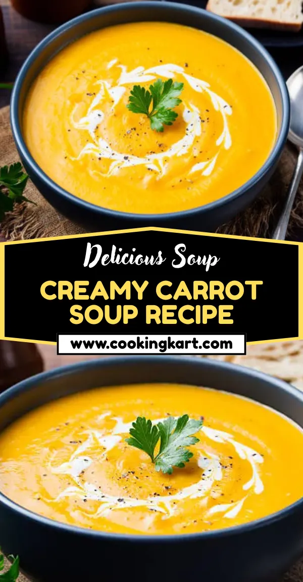 Creamy Carrot Soup Recipe
