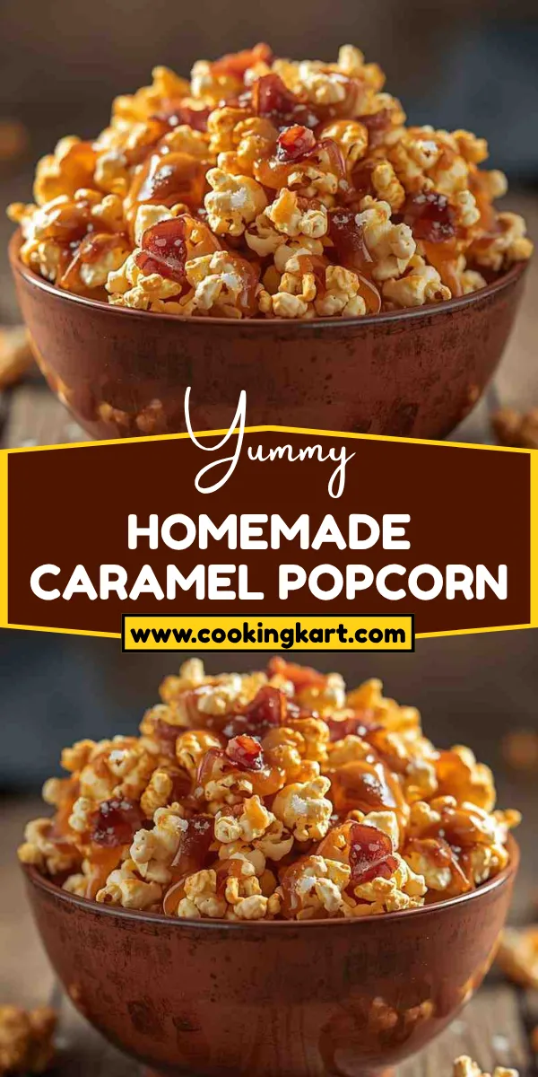 Homemade Caramel Popcorn