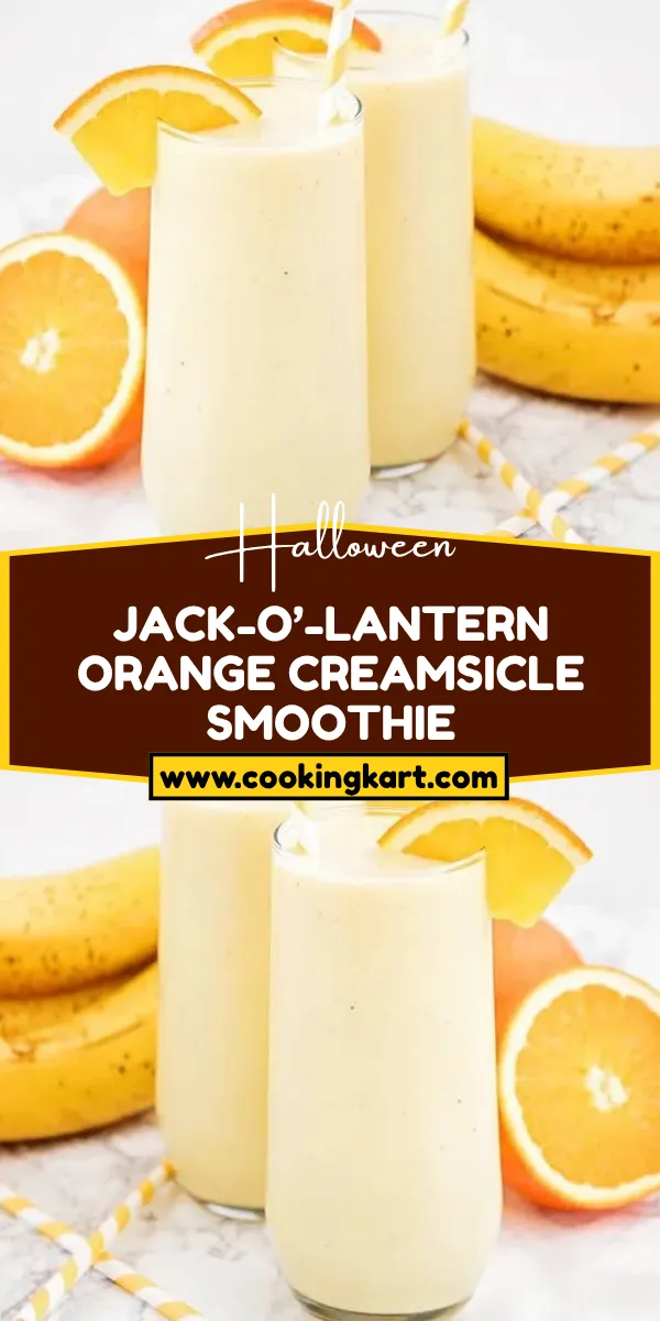 Jack-O’-Lantern Orange Creamsicle Smoothie