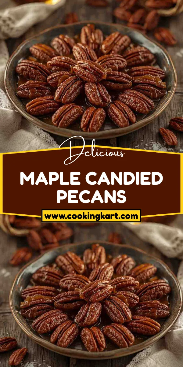 Maple Candied Pecans