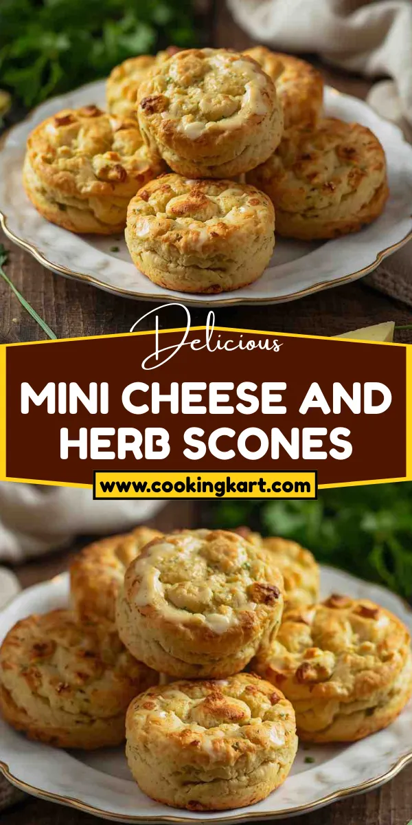 Mini Cheese and Herb Scones
