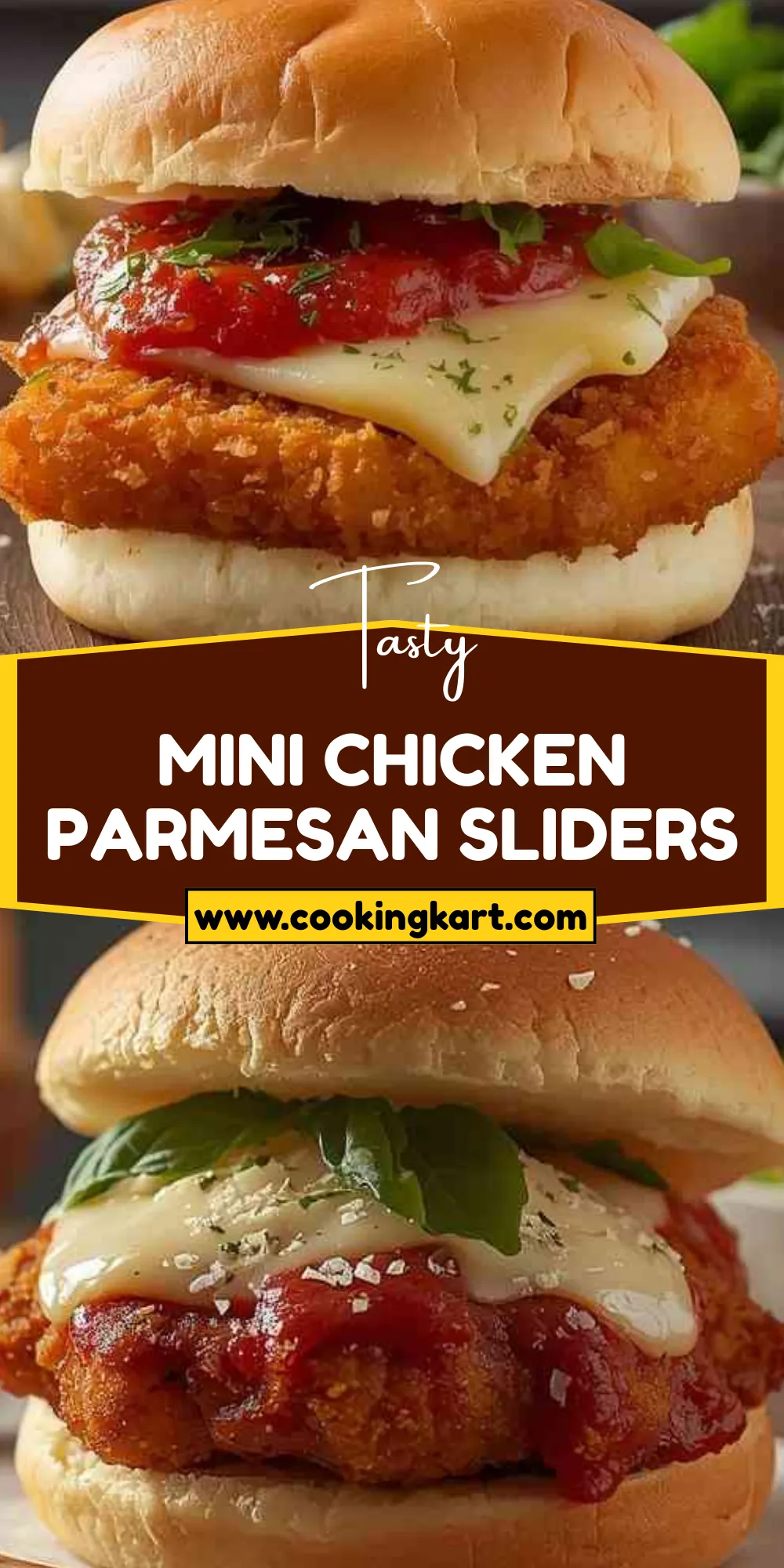 Mini Chicken Parmesan Sliders