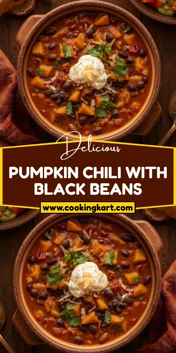 Pumpkin Chili with Black Beans