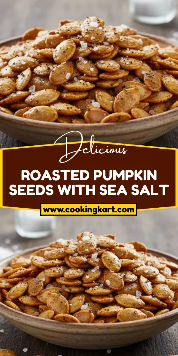 Roasted Pumpkin Seeds with Sea Salt
