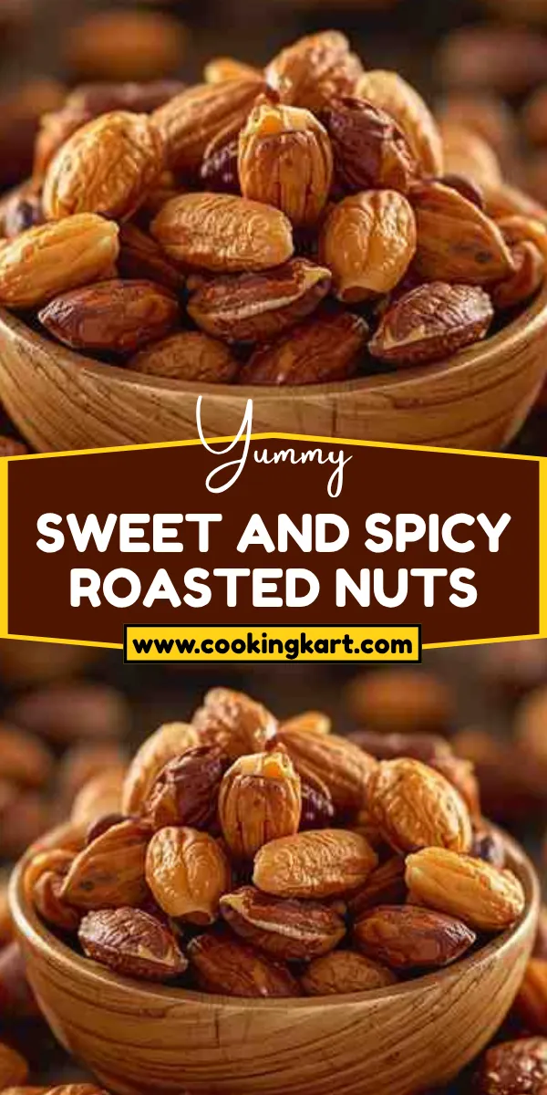 Sweet and Spicy Roasted Nuts
