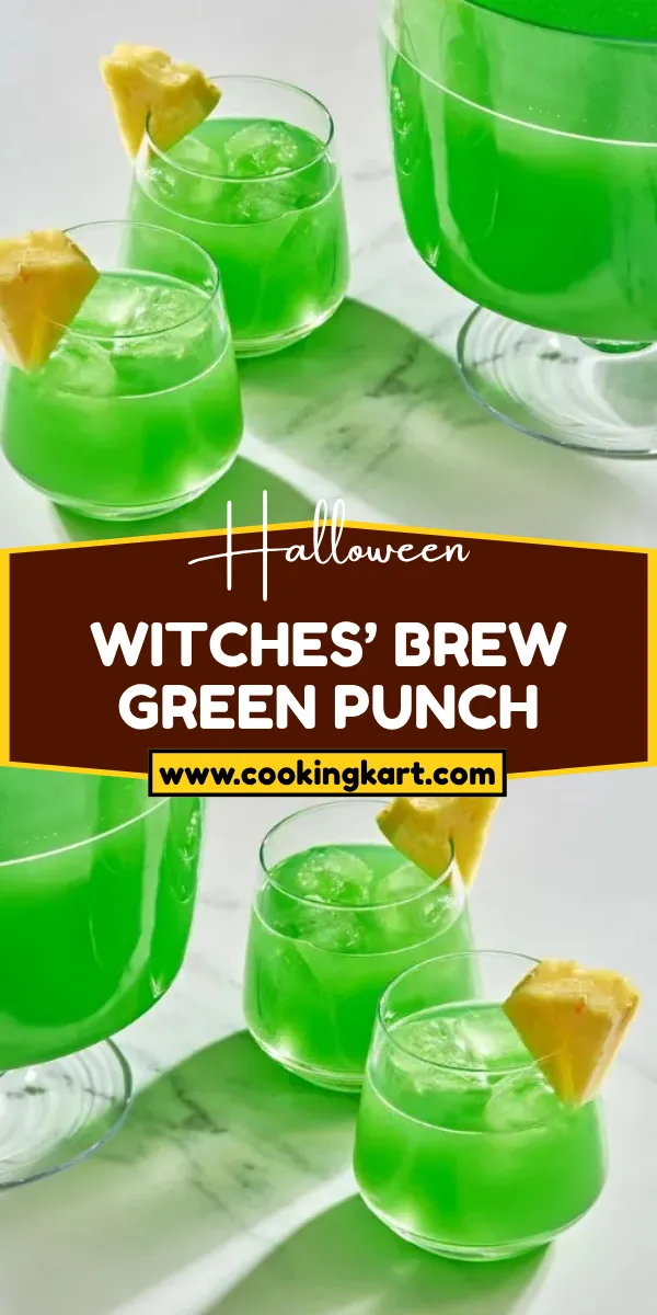 Witches’ Brew Green Punch