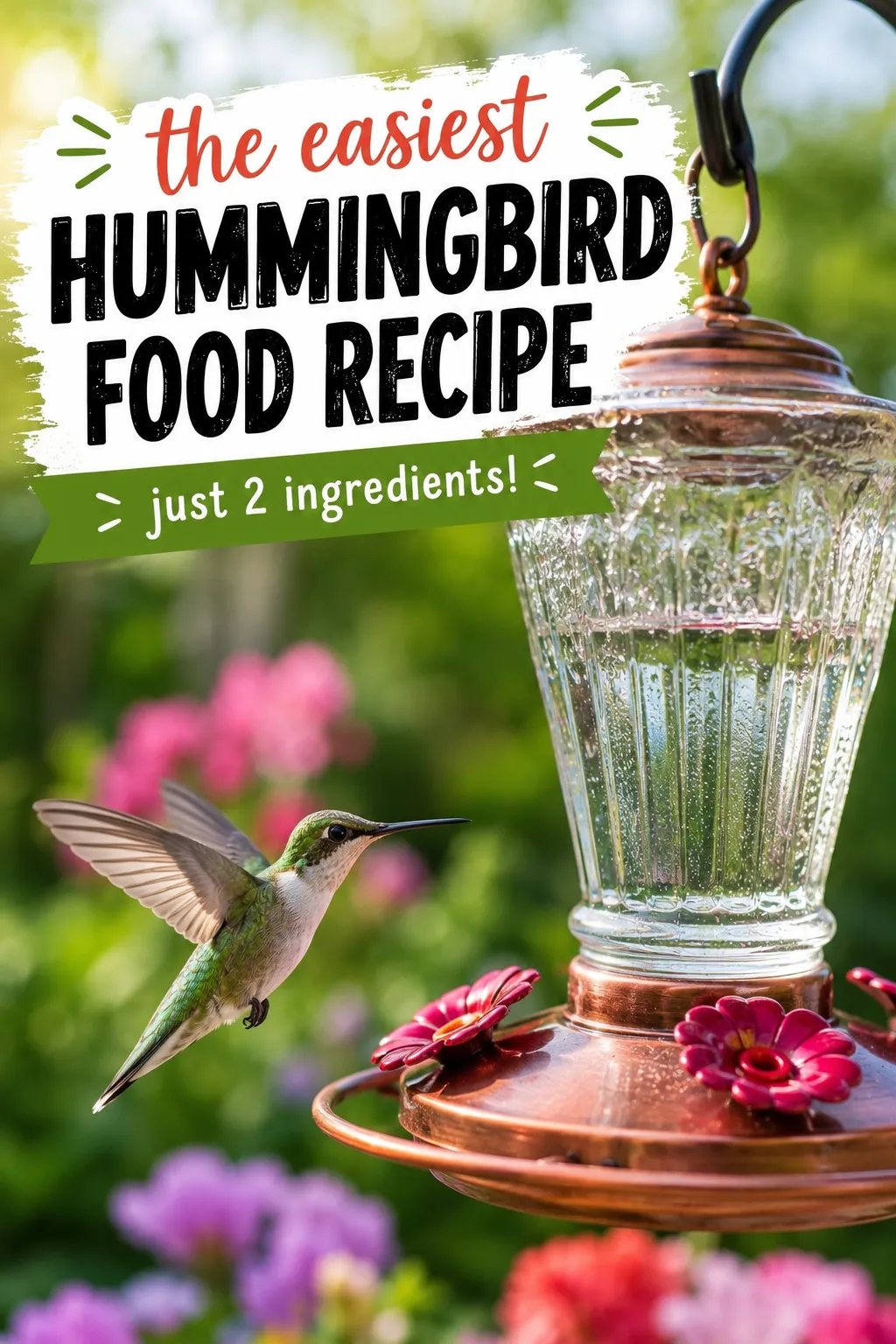 How to Make Hummingbird Food